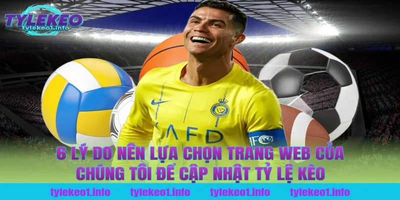 6 Lý Do Nên Lựa Chọn Trang Web Của Chúng Tôi Để Cập Nhật Tỷ Lệ Kèo